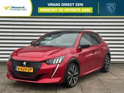 Rood Gebruikt 2020 Peugeot 208 GT-line Hatchback | € 15.940 (Duur)