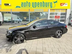 Zwart Gebruikt 2014 Mercedes C180 AMG line Coupé | € 17.950