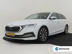 Wit Gebruikt 2020 Skoda Octavia First Edition Stationwagen | € 18.900 (Eerlijke prijs)