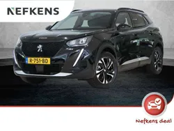 Zwart Gebruikt 2022 Peugeot e-2008 Allure SUV | € 20.625 (Eerlijke prijs)