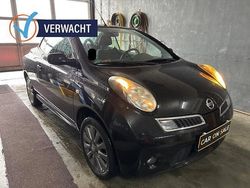 Zwart Gebruikt 2008 Nissan Micra Cabriolet | € 3.777