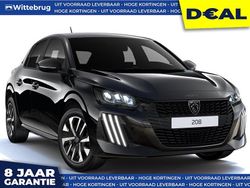 Zwart Nieuw 2025 Peugeot 208 Style Hatchback | € 25.888 (Super prijs)