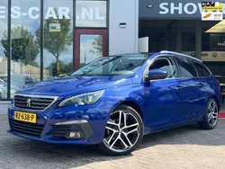 Blauw Gebruikt 2018 Peugeot 308 GT-line Stationwagen | € 11.950 (Eerlijke prijs)