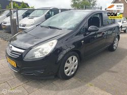 Zwart Gebruikt 2010 Opel Corsa Selection Hatchback | € 2.199 (Duur)