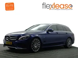 Blauw metallic Gebruikt 2017 Mercedes E350 AMG Line Premium Plus Stationwagen | € 24.900 (Eerlijke prijs)