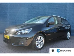 Zwart, metallic lak Gebruikt 2018 Peugeot 308 Stationwagen | € 12.400 (Eerlijke prijs)