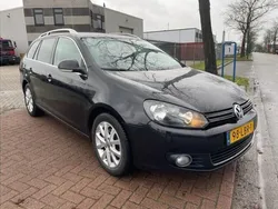 Zwart Gebruikt 2010 VW Golf VI Highline Stationwagen | € 4.850 (Duur)