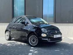 Zwart Gebruikt 2017 Fiat 500C Lounge Cabriolet | € 11.940 (Eerlijke prijs)
