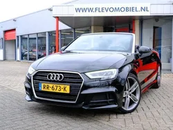 Zwart, metallic lak Gebruikt 2018 Audi A3 Cabriolet S-Line Cabriolet | € 20.750 (Eerlijke prijs)