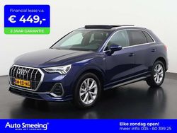 Navarra blue metallic (2d) Gebruikt 2021 Audi Q3 S-Line SUV | € 34.895 (Super prijs)