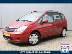 Rood Gebruikt 2002 Toyota Corolla Verso Terra MPV | € 4.950