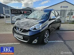 Zwart Gebruikt 2016 Nissan Micra N-TEC Hatchback | € 10.995 (Iets duurder)