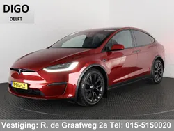Rood Gebruikt 2023 Tesla Model X SUV | € 81.900