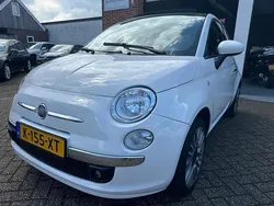 Wit Gebruikt 2015 Fiat 500 Lounge Cabriolet | € 7.450 (Eerlijke prijs)