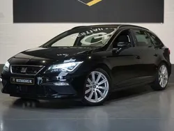 Zwart Gebruikt 2018 Seat Leon ST FR Stationwagen | € 22.400 (Duur)