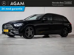 Zwart Gebruikt 2024 Mercedes C300 AMG line Stationwagen | € 50.950 (Eerlijke prijs)