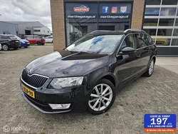 Zwart Gebruikt 2015 Skoda Octavia Business Line Stationwagen | € 11.995 (Duur)