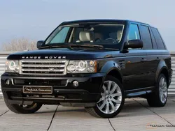 Zwart, metallic lak Gebruikt 2006 Land Rover Range Rover Sport SUV | € 37.950