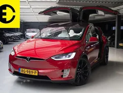 Rood Gebruikt 2017 Tesla Model X SUV | € 26.950 (Eerlijke prijs)