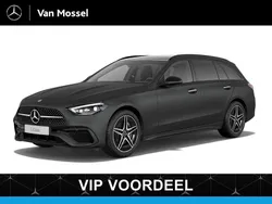 Grijs Nieuw 2025 Mercedes C200 AMG line Stationwagen | € 77.822