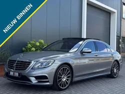 Grijs, metallic lak Gebruikt 2015 Mercedes S500 Sedan | € 27.995