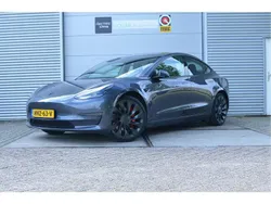 Grijs Gebruikt 2021 Tesla Model 3 Performance Sedan | € 32.499 (Iets duurder)