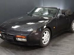 Zwartpanthero metallic ly9z Gebruikt 1991 Porsche 944 Turbo Cabriolet | € 49.900