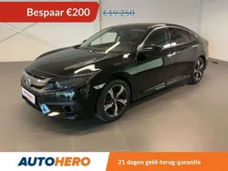 Zwart, metallic lak Gebruikt 2018 Honda Civic Executive Sedan | € 18.349 (Super prijs)