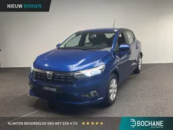 Blauw Gebruikt 2021 Dacia Sandero Comfort Hatchback | € 15.195 (Eerlijke prijs)