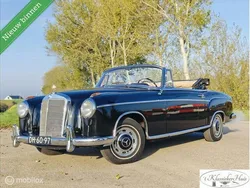 Zwart Gebruikt 1958 Mercedes 220 Cabriolet | € 119.500