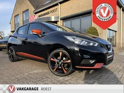 Zwart, metallic lak Gebruikt 2018 Nissan Micra Acenta Hatchback | € 11.500 (Eerlijke prijs)