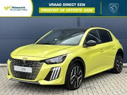 Geel metallic Nieuw 2025 Peugeot e-208 GTi Hatchback | € 33.840 (Eerlijke prijs)