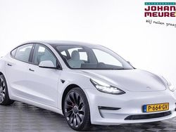 Wit Gebruikt 2022 Tesla Model 3 Performance Sedan | € 33.990 (Eerlijke prijs)