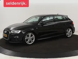 Zwart Gebruikt 2018 Audi A3 Sportback S-Line Hatchback | € 15.700 (Eerlijke prijs)