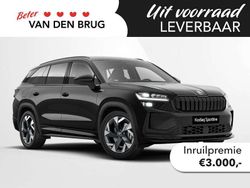 Zwart Nieuw 2025 Skoda Kodiaq Business Line SUV | € 51.470 (Super prijs)