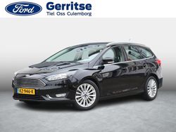 Zwart Gebruikt 2017 Ford Focus Titanium Stationwagen | € 13.450 (Eerlijke prijs)