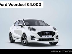 Wit Nieuw 2025 Ford Puma Gen-E ST-Line SUV | € 35.736 (Iets duurder)