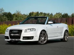 Wit, metallic lak Gebruikt 2007 Audi RS4 S-Line Cabriolet | € 39.995