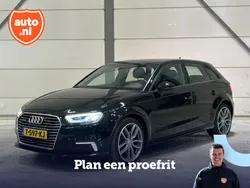 Zwart Gebruikt 2020 Audi A3 Sportback e-tron S-Line Sedan | € 20.995 (Super prijs)