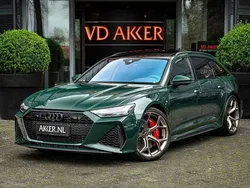 Groen, metallic lak Gebruikt 2025 Audi RS6 Performance Stationwagen | € 249.950