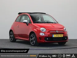 Rood Gebruikt 2021 Fiat 500C Rockstar Cabriolet | € 15.445 (Eerlijke prijs)
