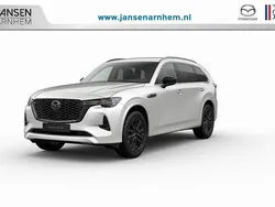 Wit Nieuw 2025 Mazda CX-80 Homura-Line SUV | € 69.642 (Super prijs)