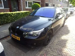 Zwart Gebruikt 2008 BMW 535 Executive Sedan | € 15.000