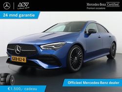 Blauw Gebruikt 2024 Mercedes CLA180 AMG line Sedan | € 41.895 (Iets duurder)