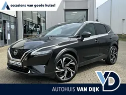 Zwart Gebruikt 2023 Nissan Qashqai Tekna+ SUV | € 33.950 (Eerlijke prijs)