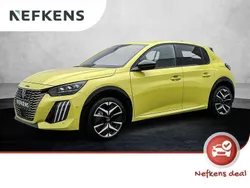 Geel Nieuw 2024 Peugeot e-208 GTi Hatchback | € 45.087
