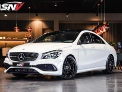 Wit Gebruikt 2017 Mercedes CLA180 AMG line Sedan | € 19.945 (Eerlijke prijs)