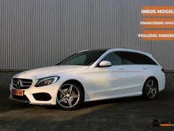 Wit Gebruikt 2015 Mercedes C180 AMG line Stationwagen | € 23.900 (Duur)