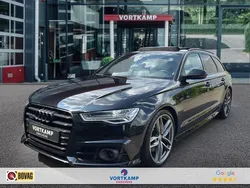 Zwart Gebruikt 2018 Audi A6 S-Line Stationwagen | € 34.500 (Eerlijke prijs)