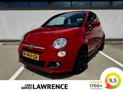 Rood Gebruikt 2015 Fiat 500 Lounge Hatchback | € 6.250 (Eerlijke prijs)